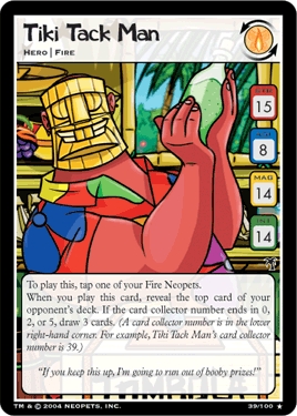 Tiki Tack Man